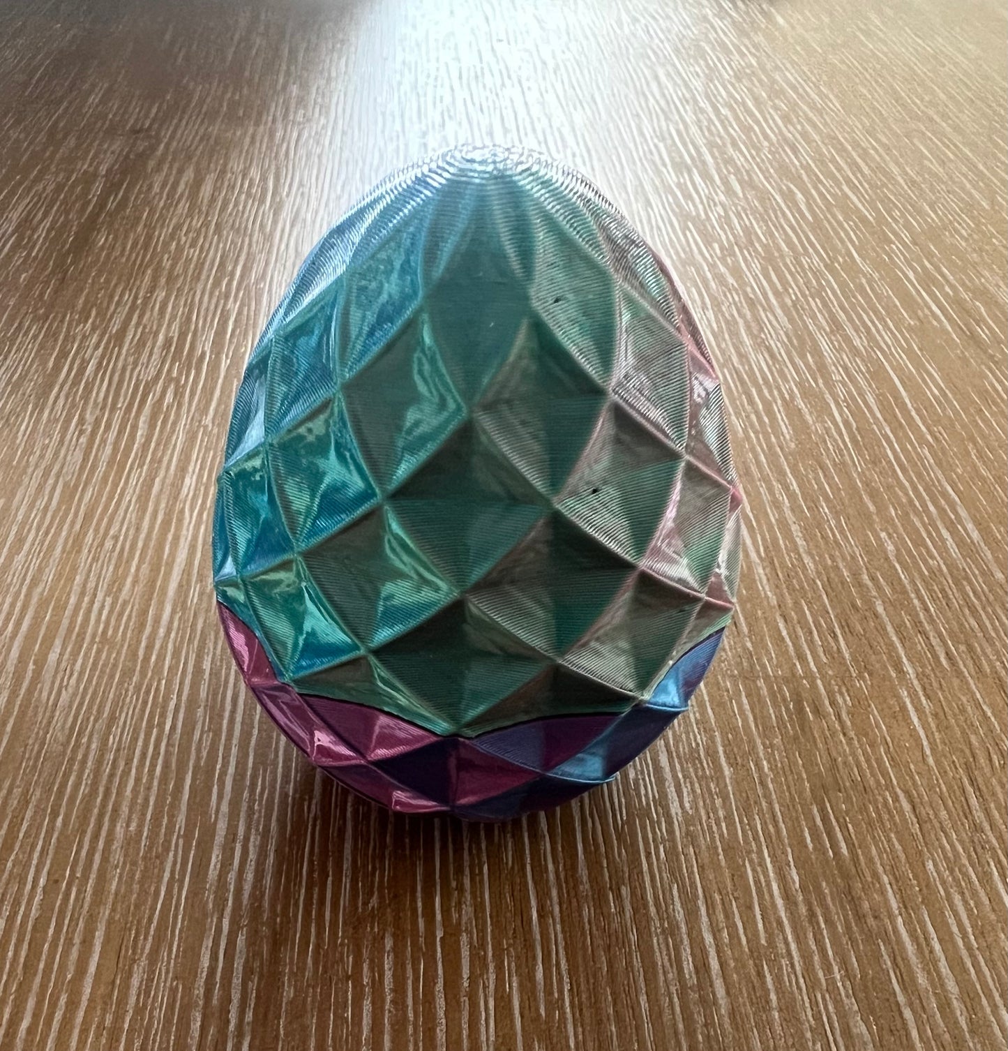 Middle finger egg surprise