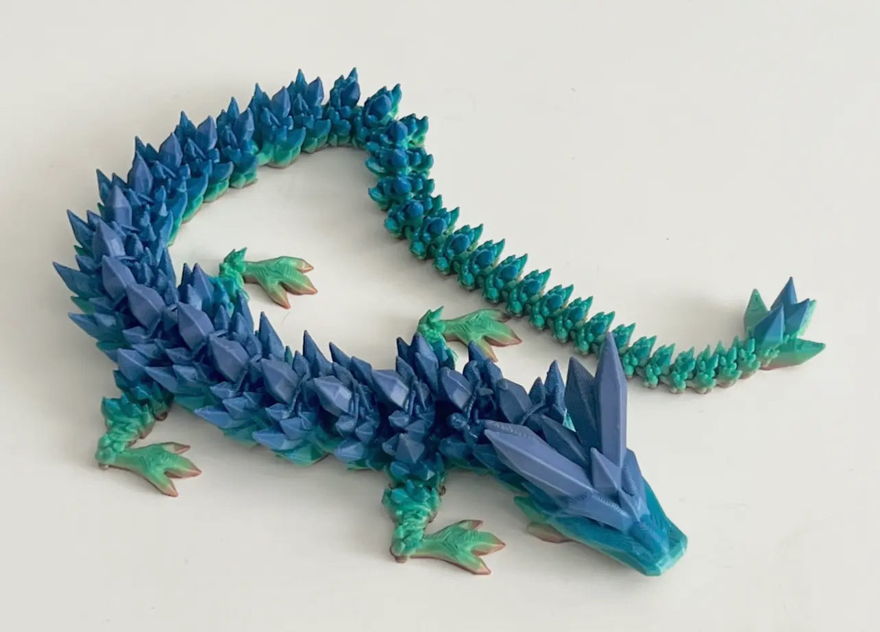 3D Crystal dragon