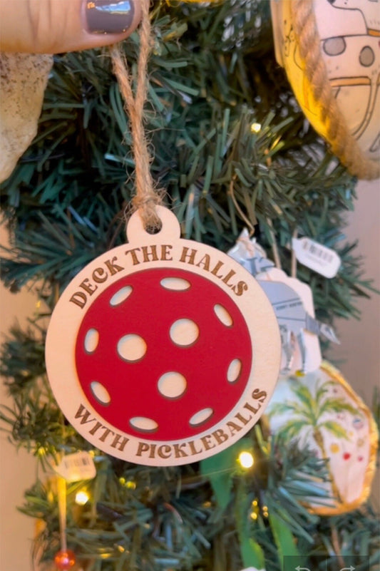 Pickleball ornament