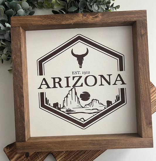 Arizona badge sign